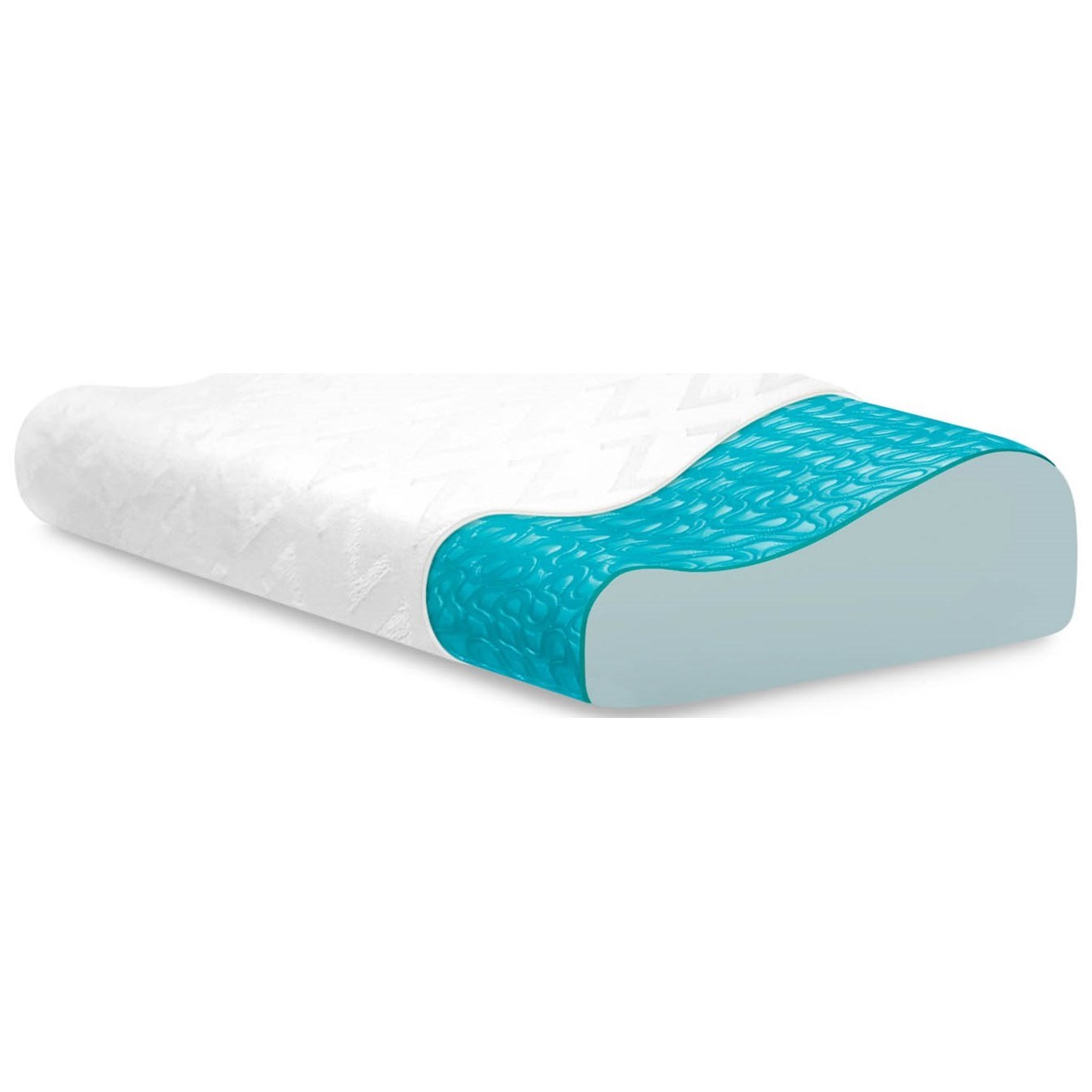 Gel dough memory foam pillow clearance